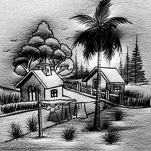 1.7M views · 21K reactions | Beautiful landscape drawing #landscapedrawing #sketchbook | Md. Takbir Hossain | Facebook