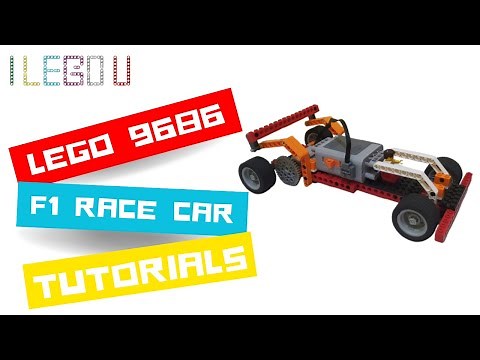 LEGO 9686 F1 RACE CAR Building Instructions - F1 RACE CAR TUTORIALS - [design by I LEGO U]