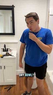 Fixing the water level in a toilet!