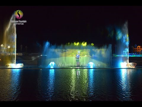 Factory 3D Hologram Water screen Projection Show