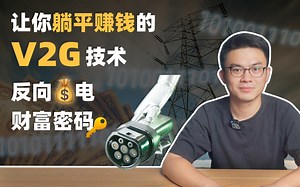 把电卖回给电网！让电动车车主躺平赚钱的秘诀