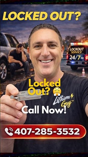 Locked Out of Your Car? I Come To You FAST 🔑 | Mobile Locksmith Tampa FL 24/7