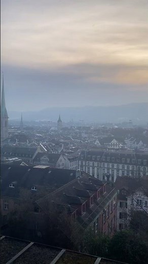 スイス、チューリッヒを眺める絶景 #switzerland #スイス #チューリッヒ