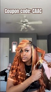 Ginger Color Blended🍁Natural Side Part Quick Weave w/ Leave Out & Curls Tutorial Ft.#ulahair