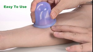 Silicone Cupping Therapy Sets, Anti Cellulite Cup Massager - Vacuum Suction Cup for Cellulite Treatment - Amazing Cellulite Remover