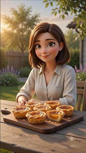 Homemade Butter Tart Recipe | The Dessert Every Canadian Loves 🧈 | Easy Flaky Pastry at Home #aifood