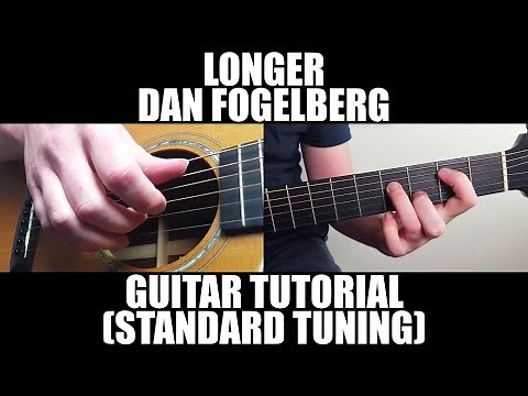 Longer - Dan Fogelberg | Guitar Lesson + Tab (Standard tuning version)