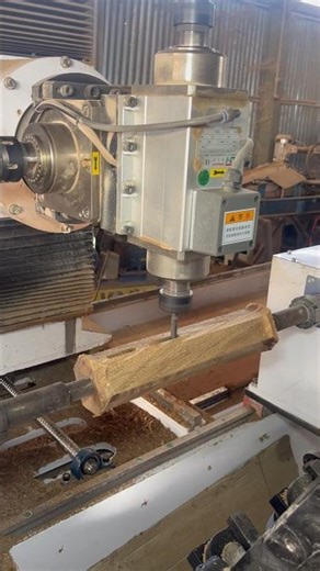 CNC 5 axis wood lathe for chair table legs making within 6 mins #woodlathe#5axis#machine#chair#table