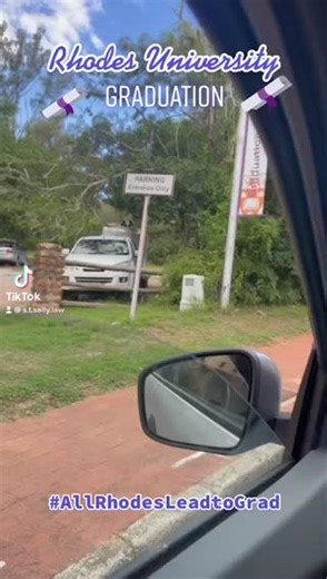 29 reactions | Here's a virtual tour of how it feels to drive up to the monument for #RUGrad2022 (produced by one of our very creative student helpers!). | Rhodes University | Facebook