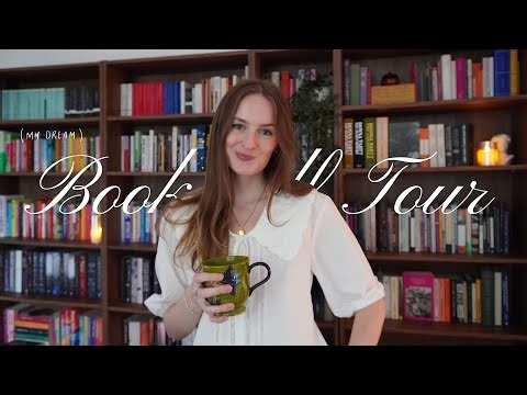 BOOKSHELF TOUR 2025 | how I organise 700+ books