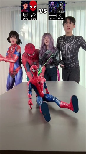 BLACK SPIDER VS RED SPIDER 🕷