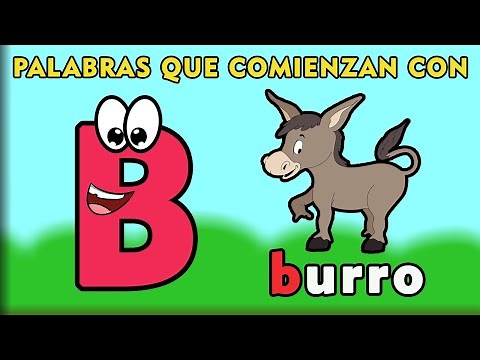 Palabras con B | Words That Start with B