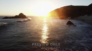 Ocean Sunset - Worship Backgrounds