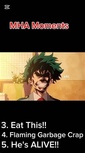 Deku Moments #anime #mha #funnymoments