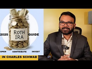 ROTH IRA at Charles Schwab: How to OPEN, TRANSFER money and INVEST in 2025 (Guide)-LIVE!