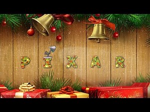 Christmas Luxo Lamp Spoof Pixar Logo With Time-Reverse Effect