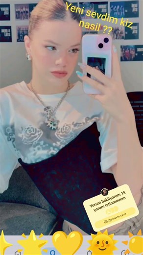 yorum like ne istetsenis amaaa yeni sevdim kiz nasil ✨✨