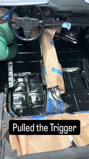 Top Coat Spray 83 911SC DIY #porscherestoration #porsche911sc #classiccarrestoration #diyprojects