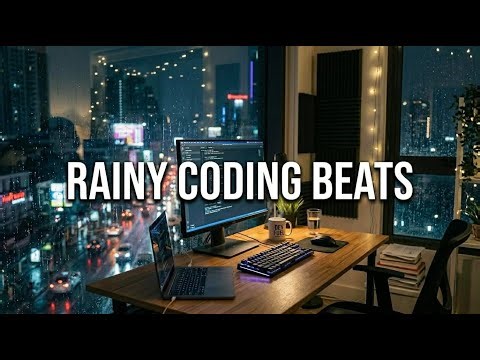 Rainy Coding Beats 🎧 Lofi Music for Programming, Study and Deep Focus 24/7 Radio