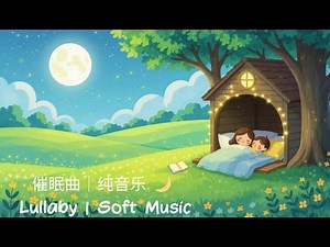 🧸 树屋夜语轻柔摇篮曲🌿💤｜60分钟安稳睡眠音乐｜Treehouse Night Whisper Lullaby | 60 Min Soothing Sleep Music