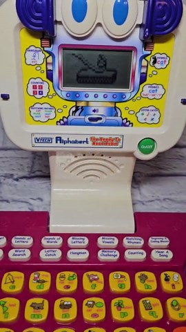 VTG Vtech Alphabert: the Ready to Read Robot Alphabet Learning Toy TESTED 1997 - Etsy