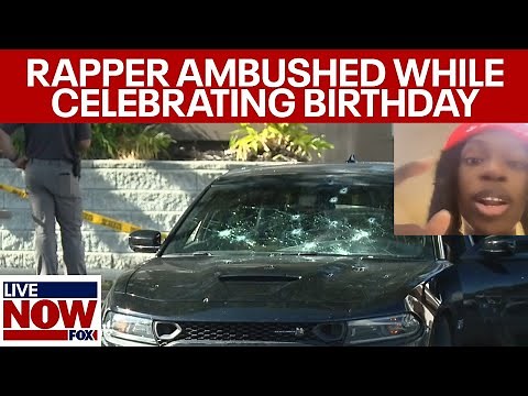 Rapper Julio Foolio dies after being ambushed, 3 others shot | LiveNOW from FOX