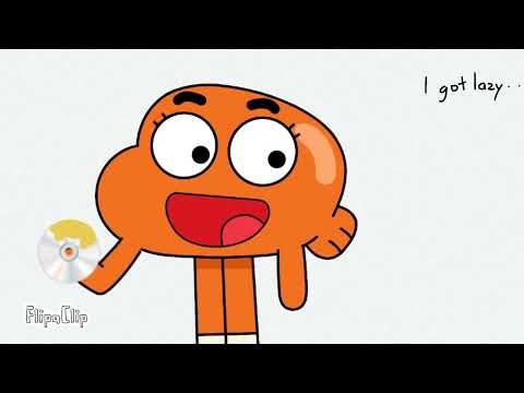 Gumball rig animation test in flipaclip 24 FPS