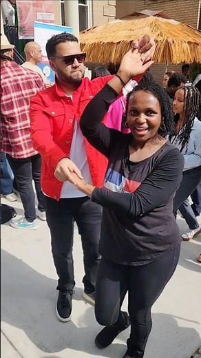 When you love Dominican culture 🇩🇴 Toño Rosario - Resistire - Merengue dance 🔥😍