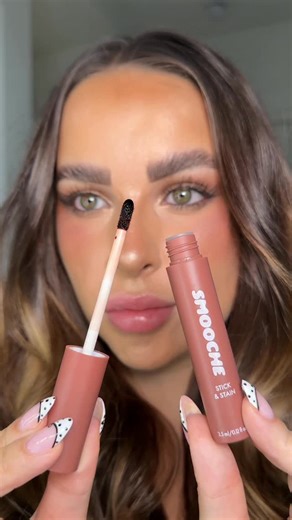 smooche on Instagram: "The best beauty hack? A lip stain you can use as both liner and full lip color. Lasts up to 12 hours."
