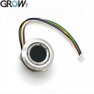 [Hot Item] Grow R503 New Round LED Control Capacitive Fingerprint Module Sensor Scanner