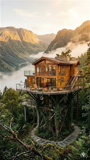 Luxury Tree House build in The forest Start to Finish