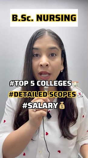 Top 5 Colleges for B.Sc. Nursing| Scope & Salary Afterwards.