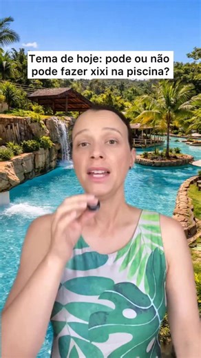 Profa. Anaysis Santin on Instagram: "Por que não pode fazer xixi na piscina? 👀 A urina não é estéril e contém substâncias como ureia, amônia e creatinina. Quando essas substâncias entram em contato com o cloro da piscina, ocorre uma reação química. Essa reação forma cloraminas e outros subprodutos, que: ❌ Reduzem a eficácia do cloro (a piscina fica menos protegida contra germes) 👁️ Irritam olhos, pele e vias respiratórias ➡️ Causam o cheiro forte de “cloro” (que, na verdade, é sinal de água co
