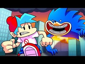BOYFRIEND vs. SHIN SONIC?! Friday Night Funkin' Logic - Cartoon Animation-2