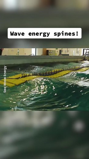 Should these be put everywhere? 🐛⚡️ #ecofriendly #wavepower #tech #technology #future #cleanpower #sustainability
