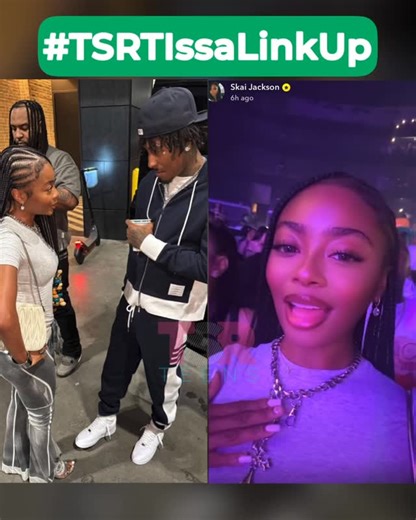 The Shade Room Teens on Instagram: "#TSRTIssaLinkUp: Okayyy! This picture of #NBAYoungBoy and #SkaiJackson is circulating the net after she attended night one of his tour in LA. She also dropped a few videos on Snapchat. (✍: #TSRStaffKH )"