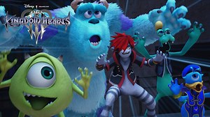 4M views · 74K reactions | Check out the latest world to be announced for KINGDOM HEARTS III – Monsters, Inc.! The trailer shows Sora, Donald, and Goofy’s monster forms, powerful new Keyblade attacks, and the return of past friends and foes! | Kingdom Hearts | Facebook