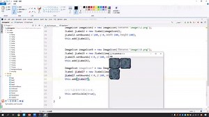 Java游戏石头迷阵：第17集 绘制界面-添加多张图片