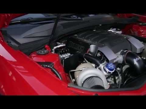 SEMA 2014 - Hellion's Top-Mount Twin Turbo System for 5th Gen Camaros