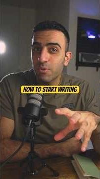 How to start writing for beginners