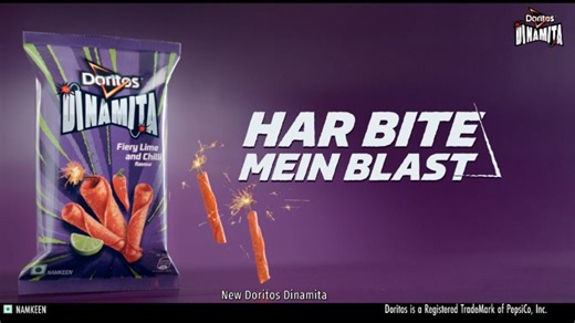 Doritos launches ‘Dinamita’ an explosive range of tortilla chips