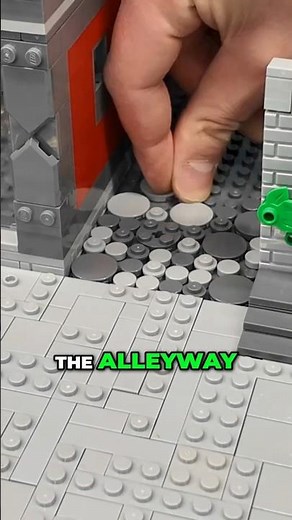 Rage Monster in LEGO City during Alleyway Building