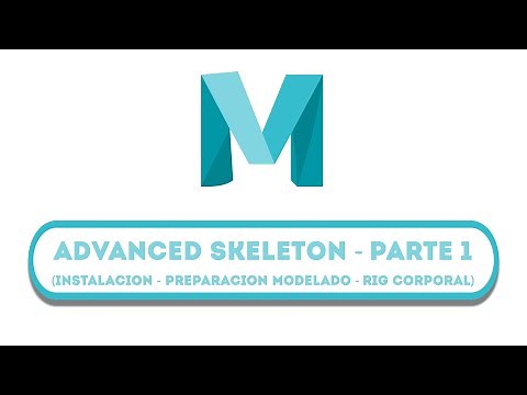 Tutorial Maya - Advanced Skeleton - Parte 1 (Rig corporal)
