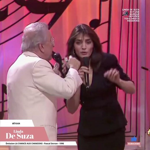 Linda de Suza // Bêtisier de la Chance aux Chansons // Pascal Sevran - 1996