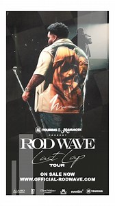 22K views · 204 reactions | Get your ticket now! The 2024 Rod Wave - Last Lap concert with Moneybagg Yo and Toosii is coming to a city near you! This epic showcase will be an experience like no other. Don't miss out on the excitement; get your tickets today! https://www.ticketmaster.com/event/09006117D6BE48D4 | Rod Wave | Facebook