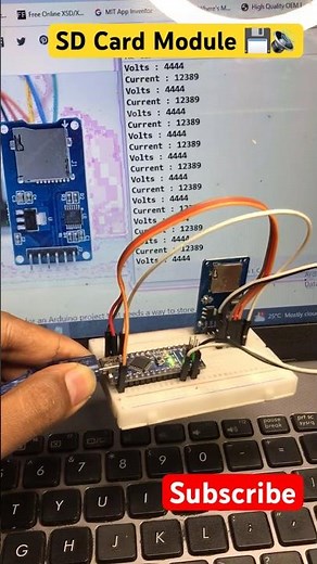 Arduino SD Card Module Code | Arduino Micro SD Card Reader | Arduino Text File Note Pad | #tronicslk