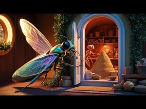 Fable de la fontaine : conte la cigale et la fourmi