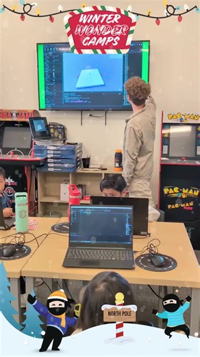 Adventures in coding have never been cooler—our ninjas are making custom Roblox worlds! Want to join in on the creativity? There's still time to join or upcoming 3D printing and Arcade Game coding camps! . . . . . . #codeninjaschinohills #coding #roblox #wintercamp #kidsprogramming #kidswhocode #learntocode #kidscoding #gamebuilding #gamedesign #CodeNinjas #KidsWhoCode #RobloxCreators #STEMCamp #3DPrinting #RobloxCamp #FutureMakers #CodingForKids #LearningIsFun