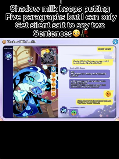 SILENT SALT BRO PLEASE 🫩#cookierunkingdom #cookierun #crk #foryou #fyp