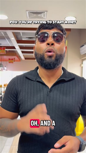 4.7K views · 24 reactions |  He tried to be healthy… but the Whopper had other plans! 綾 “Yeah, I’ll just have a salad” *5 minutes later* “Can I get a Tripple Whopper, nuggets, fries, and a shake!… oh AND a salad”  #BurgerKingTT #RealStruggles #WhopperWins #fyp #BurgerKingLove | Burger King Trinidad & Tobago | Facebook